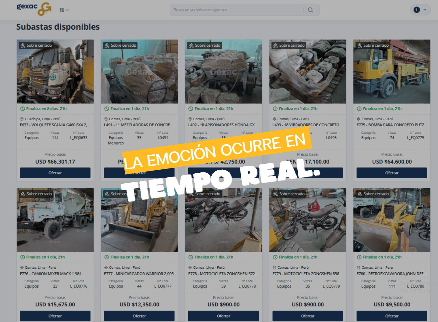 La emoción de la puja: cómo se vive una subasta digital en tiempo real